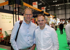 Paul Stoffels y Lode Erreygers, de Stoffels Tomatoes.