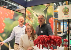 Jos de Greef, Renate Bos y Chris Blood de Bloodberry.