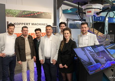 El equipo de Paul Koppert con la delegación de Westland.