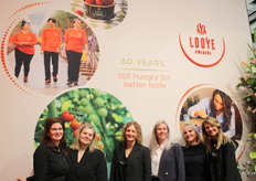 Melissa Verkade, Esther de Waard, Floor van Kester, Margriet Looije, Jolanda Houweling y Puck Janssen, de Looye Growers.