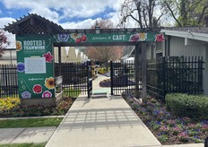 Entrada Flores Syngenta en Gilroy.