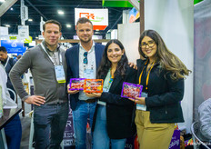 BASF / Nunhems se reunió con Carolina Crisantes, Wholesum. Harm Ammerlaan, Erwin de Kok y Adriana Arias.
