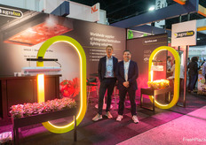 Gert-Jan Dekker y Eelco Abma, de Agrolux / Gavita, o, como lo pronunciaron en el programa, Gravita.