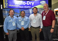 Benjamin Martin, Carlos Ruiz, Arturo González Delgado y Richard Vollebregt, de Cravo Equipment.