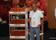 Mustapha Aouragh, cultivador de tomates de Agadir
