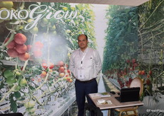 Suseel Thomas, de la empresa india Madapatt, proveedora de sustratos