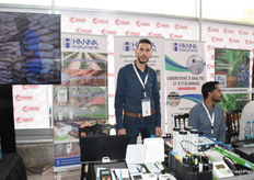 Abdelmajid Dliza, de Hanna Instrumets. Esta empresa estadounidense suministra instrumentos de medición para el tratamiento del agua.