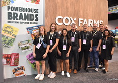 Cox Farms, Mucci Farms y BrightFarms exponen juntas como una familia de marcas.