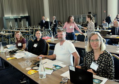 Jeanette Lindstrand, de SydGrönt Ekonomisk Förening (Suecia), Filippa Olofsson, de Svenska Odlarlaget (Suecia), Mats Cederström, de SydGrönt Ekonomisk Förening (Suecia) y Maja Persson, de LRF Federation of Swedish Farmers (Suecia)