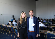 Stefan Knopf, de LGV Sonnengemüse e.Gen. y acompañante (Austria)