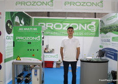 Alberto López, de Prozono 3, especializada en generadores de ozono para uso agrícola e industrial