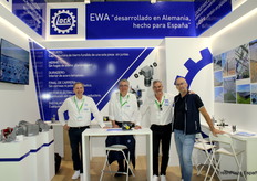Markus Mölher, Franck Lock, Dionisio Tendero y Pedro Román, de Lock