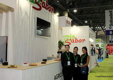 En el arranque de la segunda jornada de Infoagro, todo estaba listo en el stand de Biosabor para acoger a los numerosos visitantes que acudieron a la feria
