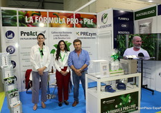 M.ª del Mar López, Patricia Castillo y Antonio Zabroja, de Plant health Care