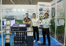 Emilio Pardo, Raúl García y Juan Ignacio D'Amico, de Nutricontrol