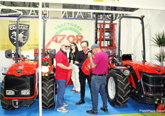 Reuniones en el stand de Grupo Azor