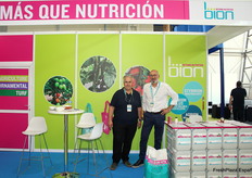 Josep Maria Falgueras, junto a Miguel Zaragoza Sabio, de Bion Internacional 
