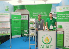 Juan Ignacio Rubio y Deniss Levickis, de Albit Bioenergy