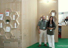Alberto Salguero y Gabriela Padilla, de Hexagon AGro y Hexagon Seeds