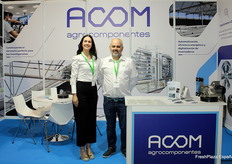 Encarna Baño y Fran Marco, de ACOM