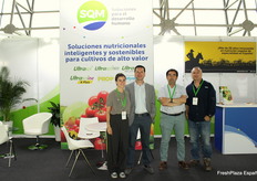 Clara Vigatà, ALbino García, José María Ureta y Mario Berrios, de SQM