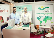 Alejandro Hevilla y Francisco Gil, de la certificadora CAAE