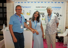 Juan Antonio Saras, Rocío Delgado y Gabriel Grinberg, de Dicsa