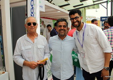 Agustín Borrero, Gabriel Barrios y Soufiane Tibichtc, de Fresmiel