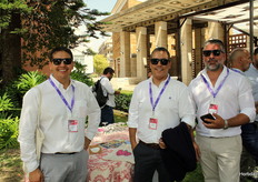Gonzalo Formas, de Ecofos, Jorge Esquivel, de Blueberries Consulting, y José Luis Nadal, de Ecofos