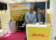 Javier Alvarado y Carlos García, de DHL