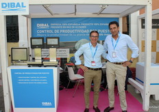 José María Suárez y Gonzalo Serrano, de Dibal, fabricante nacional de equipos de pesaje y etiquetado, así como de soluciones de control de productividad