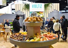 Voltz Maraîchage acudió a presentar su gama de productos, que incluye calabazas, boniatos y hierbas aromáticas.