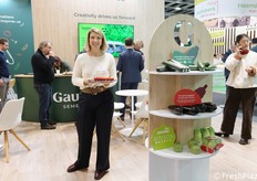 Jeanne Gautier, de la empresa del mismo nombre, especializada en la selección de variedades y la producción de semillas para la horticultura profesional. La empresa familiar desarrolla y distribuye soluciones vegetales para ocho especies clave, como tomates, calabacines, lechugas y melones, y está presente en 55 países.