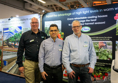 Yosum Cengiz, Richard Vollebregt y Robert Rouhof, de Cravo Systems.