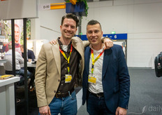 Piet van Oort y Henri van Hemert, de Oerlemans Plastics.