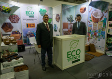 Indika Perera y Nipun Fernando presentan los productos Wardena Eco Trends.