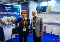 Bernard le Blastier y Sandrine Quenea, de Spid Trays.