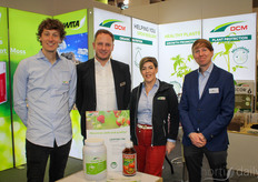 Bas Nieuwesteeg, Eike Ennenbach de Hawita, Sophie Lemaire y Bart Goudeseune de DCM- De Ceuster Fertilisers.