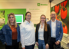Lieke van Stekelenburg, Vera van den Berg, Fabienne Reinders y Frank Janssen, de Grodan.