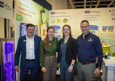 Egbert Bok, Claudia Weick, Mayra Nagtzaam y Mike McLean, de Intrahorti.