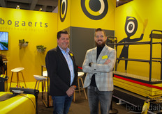 Leon Verkoelen y Mattijs Van Loon, de Bogaerts Greenhouse Logistics.
