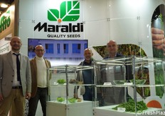 Andrea Maraldi, Alessandro Berardinelli, Fabrizio Abbondanza y Daniele Maraldi. La empresa italiana Maraldi Sementi, con sede en Cesena (Italia), se dedica a la cría, producción y comercialización de semillas para horticultura y cuenta con más de 60 años de experiencia en el sector.