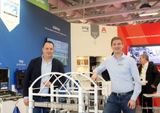 Rob Bekkering y Jari van Steekelenburg (Valk Horti Systems)