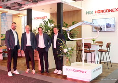 Markus Balan, Albert Haket, Sébastien Le Large y Nicolas Bernhard (Horconex). En la actualidad, el constructor de invernaderos también está haciendo incursiones en Alemania, entre otros países.