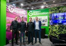 
Patrick Borenius, Aaro Kantola, Ville Wilkman, Green Automation y Thomas Peters, que acaba de fundar su propia empresa Thomas Peters Cultivation Support.