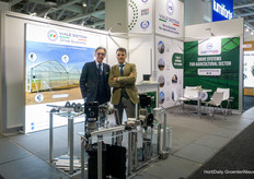 Pascual Sanz y Massimo Digitale, de Viale Sistemi, hablan de sus sistemas de accionamiento y de la importancia de la calidad a largo plazo