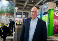 Richard Vollebregt, de Cravo, recorrió la feria. La empresa celebra este año su 50 aniversario.
