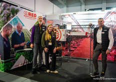 Jean-Luc Ivaldi, Mathilde Scheepers y Alex van Loon de RED Horticulture