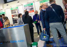 Menno Chemie estuvo presente en la feria junto con ProfilGate y el felpudo de limpieza llamó la atención