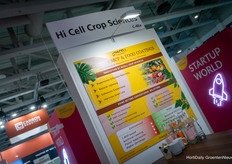 Hi Cell Crop Sciences realiza diversos recubrimientos y estuvo en el pabellón de start-ups